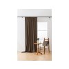 Hnědý zatemňovací závěs VELVET 140x270 cm – elegantní a funkční