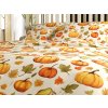 Barevné povlečení AUTUMN PUMPKINS – veselý podzimní motiv s dýněmi