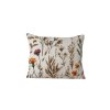 Flanelový povlak LUNELISE 40x50 cm barevný s motivem květin