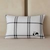 Roztomilý flanelový povlak CUTE PANDA 50x70 cm bílý s pandičkou