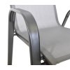 Set křesel TAVERNO šedá/černá – stabilní rám a snadná údržba