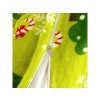 Povlečení CHRISTMAS TREE zelené – vánoční motiv stromků z mikroplyše