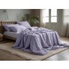 Luxusní mušelínové povlečení MUSSARI světle fialové pro klidný spánek