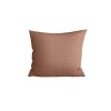 Světle hnědý mušelínový povlak MUSSARI 45x45 cm na dekorační polštář