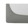 Elastické šedé prostěradlo jersey 90 x 200 cm