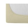 Jersey prostěradlo s lycrou krémové 90x200 cm – hebký materiál