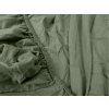 Kvalitní tmavě zelené prostěradlo jersey s lycrou 90x200