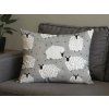 Polybavlněný povlak na polštář SHEEP 50x70 cm s roztomilými ovečkami