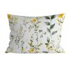 Povlak na polštář z mikrovlákna CITRUS GARDEN bílý 70x90 cm s jemným botanickým vzorem