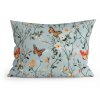 Povlak na polštář z mikrovlákna MONARCH WINGS světle modrý 70x90 cm s motýly