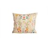 Povlak na polštář z mikrovlákna MILLEFLEUR barevný 45x45 cm s květinovým motivem