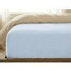 Světle modré jersey prostěradlo s lycrou 180x200 cm – pohodlí a styl