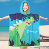 Praktické dětské pončo DINOSAUR pro letní dny u vody