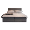 Elegantní boxspring postel ISPIRA – šedá varianta