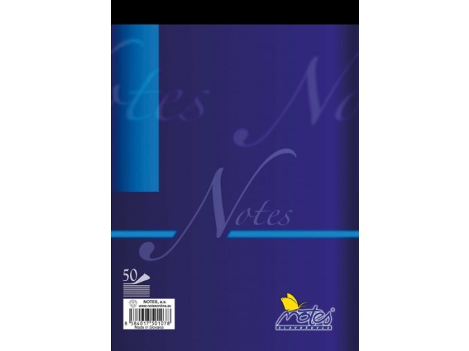 Poznámkový blok šitý A7 čistý