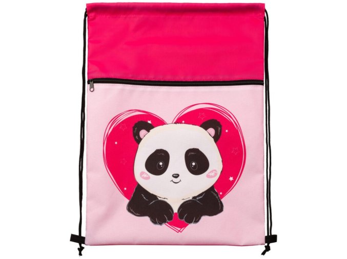 Sáček na tělocvik Panda Love