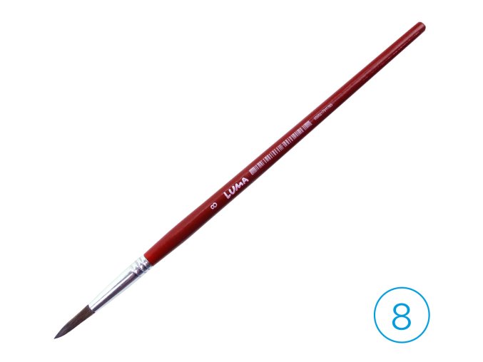 Štětec kulatý č. 8