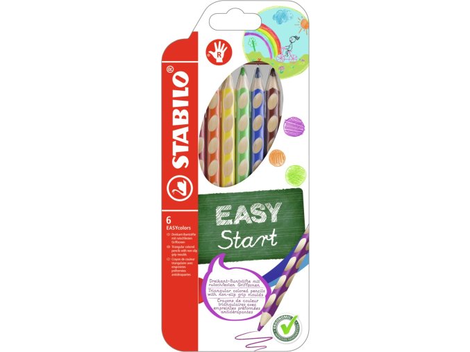 Stabilo pastelky 6 ks