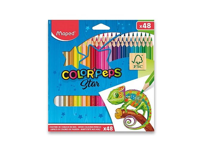 Pastelky Maped Color'Peps 48 barev