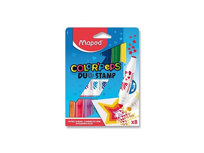 fixy Color´Peps Duo Stamp 8 barev