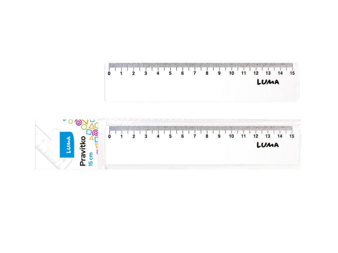 Pravítko 15cm LUMA