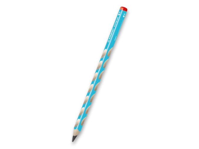 Grafitová tužka STABILO EASYgraph, tvrdost HB (číslo 2), pro praváky modrá