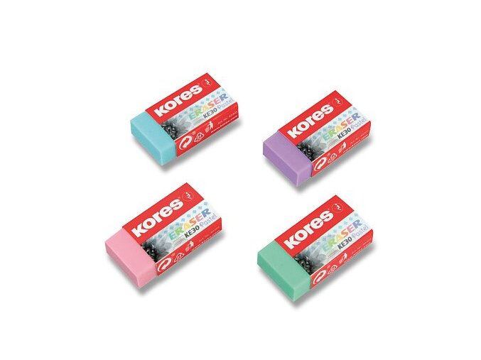 Pryž Kores KE 30 Pastel mix barev
