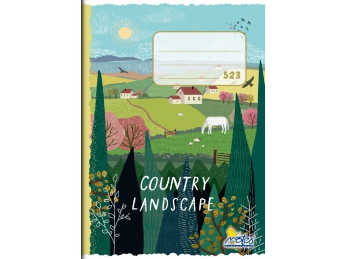 Sešit linka 12 mm, 20 listý, A5