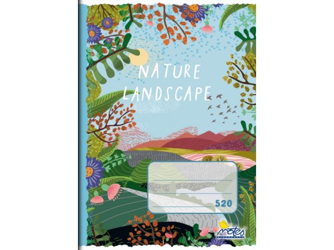 Sešit A5 bez linek 20 listů