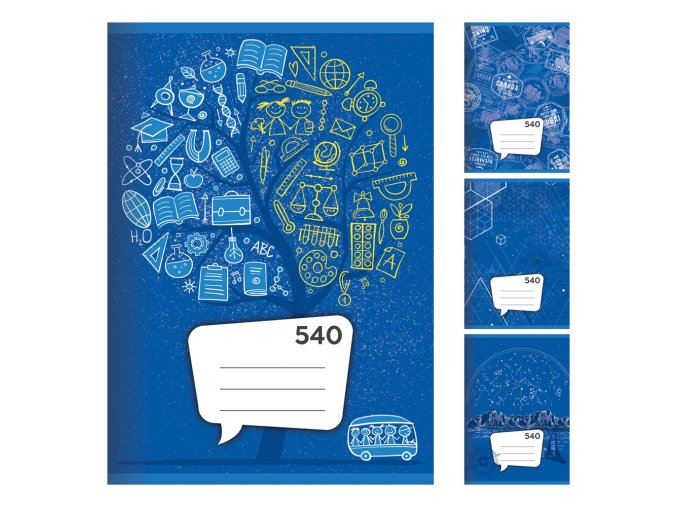 sesit a5 40 listu cisty 540