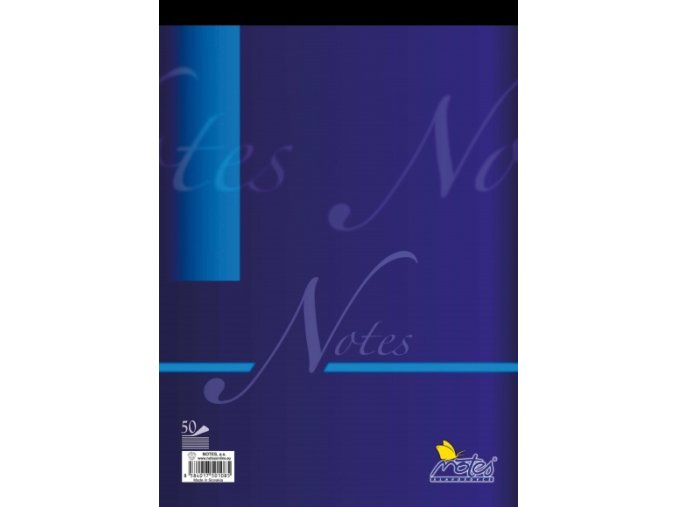 Poznámkový blok šitý A4 čistý