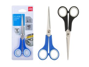 Nůžky 175mm LUX DELI E6003 mix