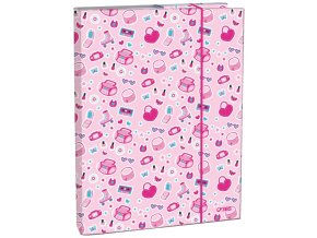Box na sešity A4 Pinky