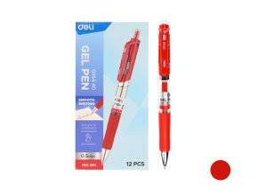 Propiska gelová DELI EQ10440 červená