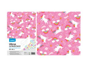 Ubrus na školní lavici JEDNOROŽCI LUMA