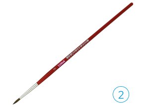 Štětec kulatý č. 2