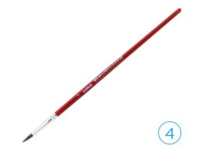 Štětec kulatý č. 4