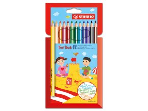 Pastelky STABILO Trio 12 barev