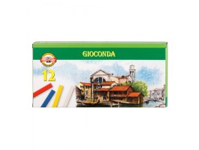 Křídy mastné Gioconda sada 12 barev