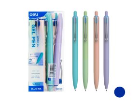 Propiska gelová DELI EG103 BL modrá mix