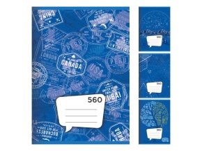 sesit a5 60 listovy cisty 560