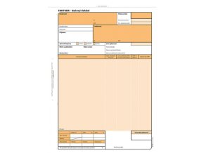 Faktura daňový doklad A4 samopropis, 100 listů