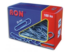 Dopisní kancelářské spony 28 mm 100 ks