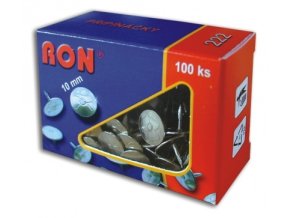 Kovové připínáčky malé 223 průměr hlavičky 11 mm 100 ks