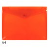Obal spisový s klopou a drukem A4 LUMA, červený