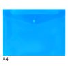 Obal spisový s klopou a drukem A4 LUMA, modrý