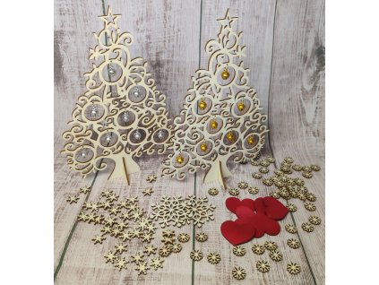 Vánoční stromeček s rolničkami