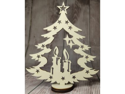 Vánoční ozdoba - stromeček se stojánkem