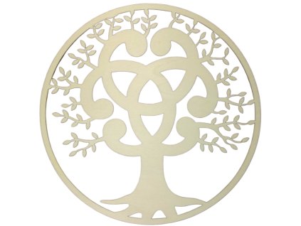 Dřevěný strom života Lilia - dekorace na zeď, TOPOL