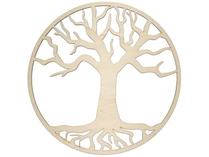 Dřevěný strom života Melina - dekorace na zeď, TOPOL